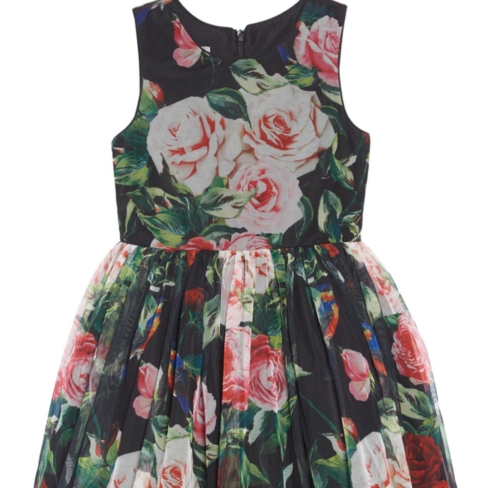 Gorgeous floral toddler dress